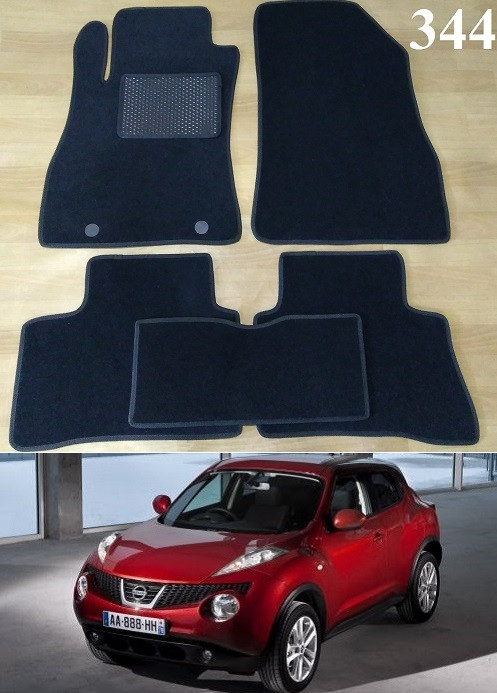 Ворсові килимки на Nissan Juke I '10-19