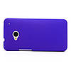 Чохол пластиковий матовий на HTC One M7 801e, синій, фото 3