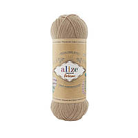 Пряжа Alize Superwash Artisan цвет 431 бежевый.