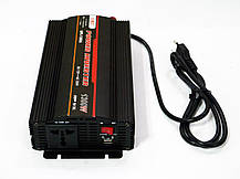 Інвертор перетворювач 12-220V з зарядкою акумулятора 1300W UKC, фото 6