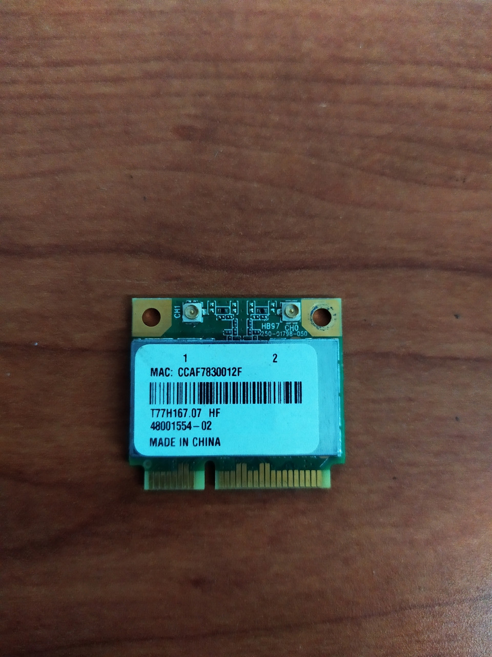 Купить Wi-Fi модуль Atheros AR5B97 Acer Aspire 5830G, цена 65 ₴ — Prom ...