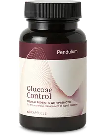 Pendulum Glucose Control Суміш бактеріальних штамів для підтримки здорового мікробіому, 60 капсул