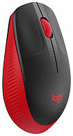 Мышь беспроводная USB Logitech Wireless Mouse M190 (910-005908) чёрно-красная
