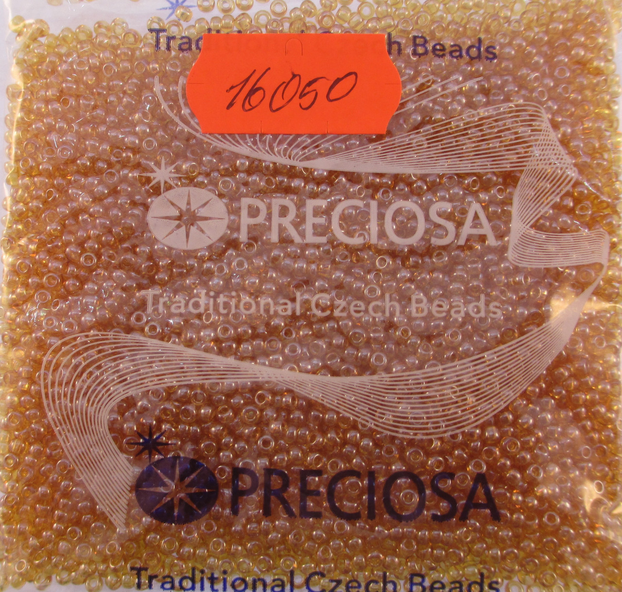 Бісер 10/0, колір — тепле сонце, No16050 квадрат (пач.50 грамів)