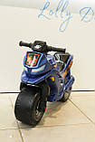 Мотоцикл каталка Оріон 501 Ямаха, Синій, фото 2