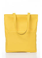 Жіноча сумка Шопер жовта, сумка жіноча, сумка Шоппер, сумка через плече для покупок