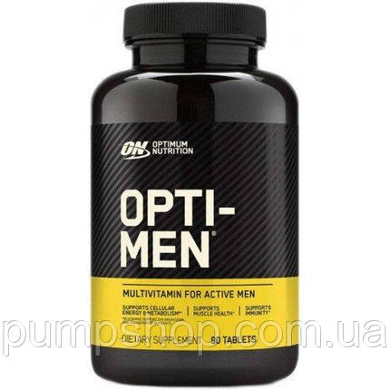 Вітаміни для чоловіків Optimum Nutrition Opti-Men 90 таб. (Європа), фото 2