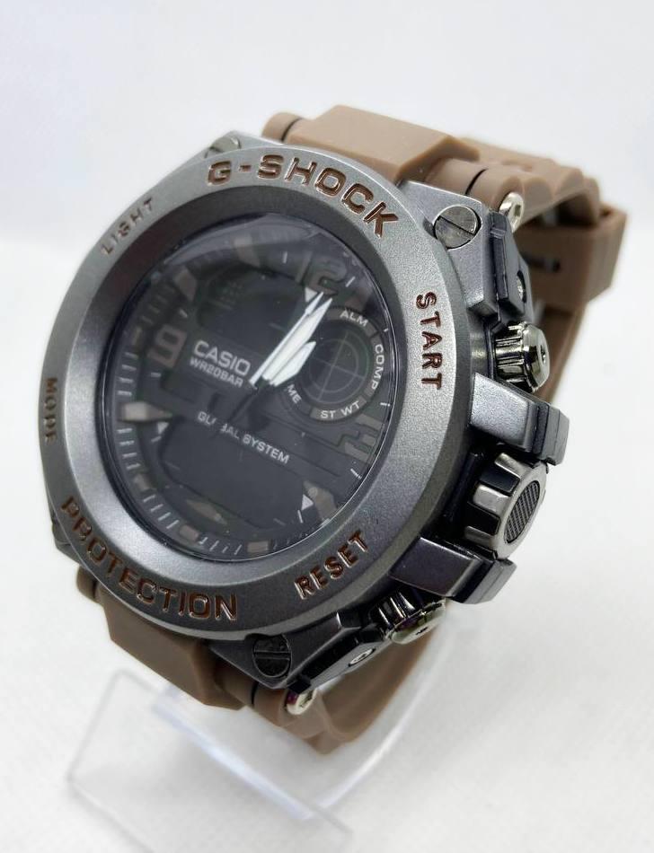 Купить Часы мужские спортивные водостойкие G-SHOCK Casio (Касио) графит ...