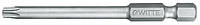 Бита WITTE PRO 1/4" TORX T10х150 мм