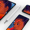 Універсальний Ємнісний Стілус - Ручка 2 в 1 Touch Pen Білий для планшета сенсорного екрану, фото 3