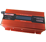 Перетворювач AC/DC KC-1000D 1000W 12 V + lcd  ⁇  Інвертор напруги  ⁇  Підвищувальний перетворювач, фото 4