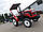 Міні-трактор, трактор Foton Europard 250D, Фотон 240D з гідропідсилювачем, на шинах 9.5-24/16 дуга + навіс від сонця, фото 8