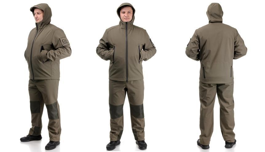 Костюм демісезонний CD SCOUT Soft Shell Olive 46