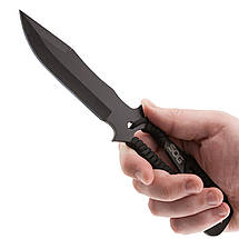 Набір ножів SOG Throwing Knives Paracord Wrapped Sheath (Black), фото 4
