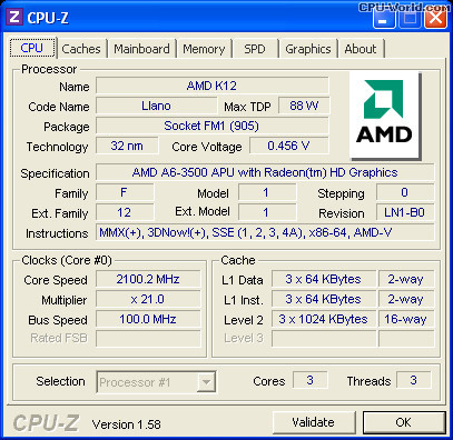 Radeon Hd Graphics Amd A6 3500 Procesor AMD A6-3500 BOX (CPU GPU