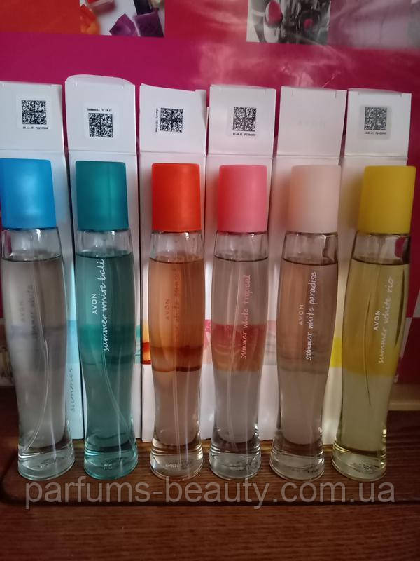 Туалетна вода Avon Summer White Sunset Ейвон Самер Вайт Сансет 50 мл