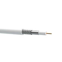 Коаксіальний кабель F660 BV Cu, White / Білий / Телевезионный кабель/ ТБ / ОДЕСКАБЕЛЬ, фото 2