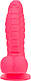 Фалоімітатор ADDICTION - Tom 7" Dildo With Balls - Pink + віброкуля, 17,8 х4, 4 см., фото 3