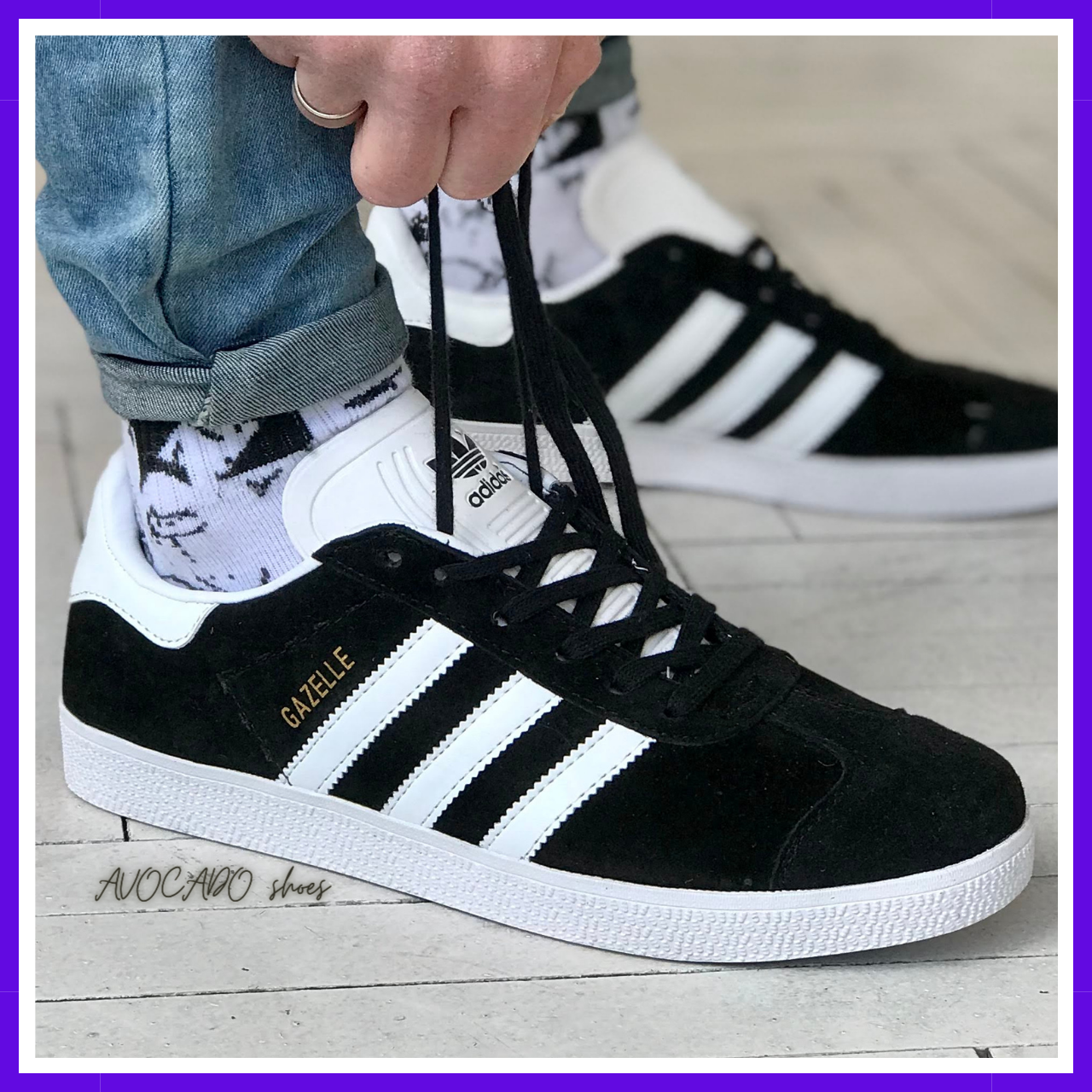 Adidas Gazelle black ID 1516282002 2092.50 Prom.ua
