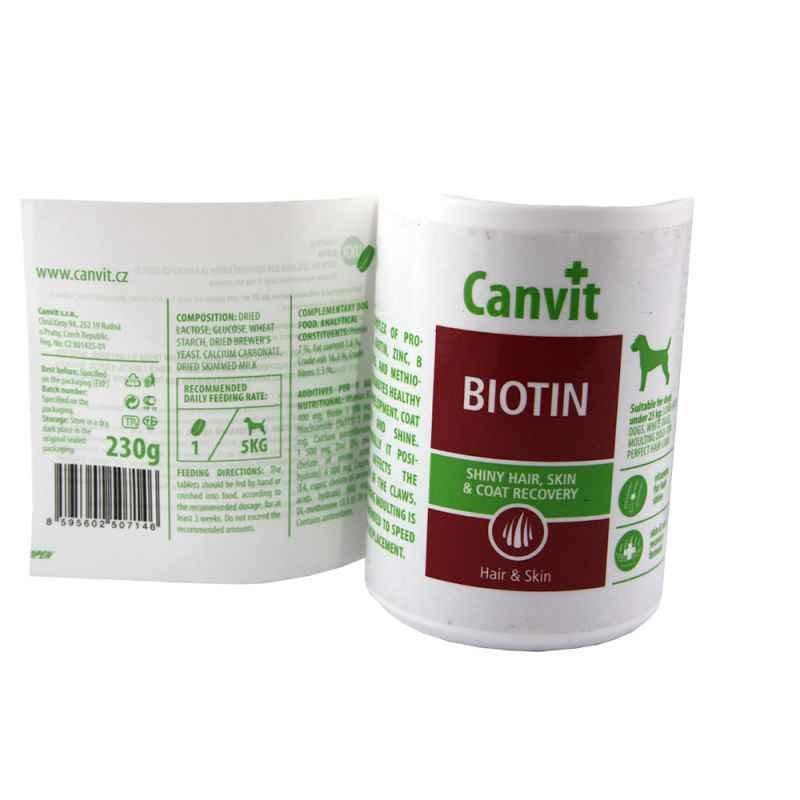 Canvit Biotin for dogs 100г-Кормова добавка для вовни собак