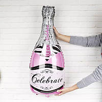 Бутылка 80 см шампанское шар фольгированный