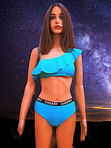 Купальник раздельный Samegame Индия 585 голубой(В НАЛИЧИИ ТОЛЬКО 44 46 48 50 52 УКР р-ры), фото 2