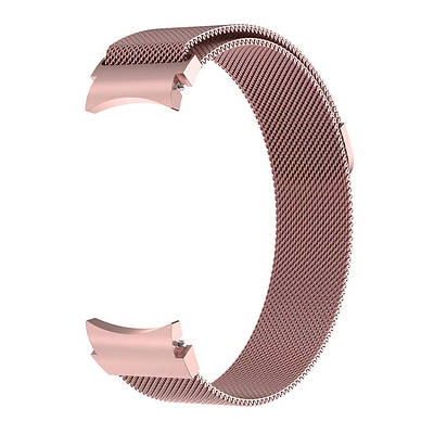 Міланська петля ремінець для Samsung Galaxy Watch 7 / 6 / 5 pro / 5 / 4 рожевий