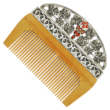 Гребінець жіночий латунний (або срібний)