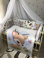 Комплект постельного белья Baby Comfort MyTeddy 7 элементов Оленёнок