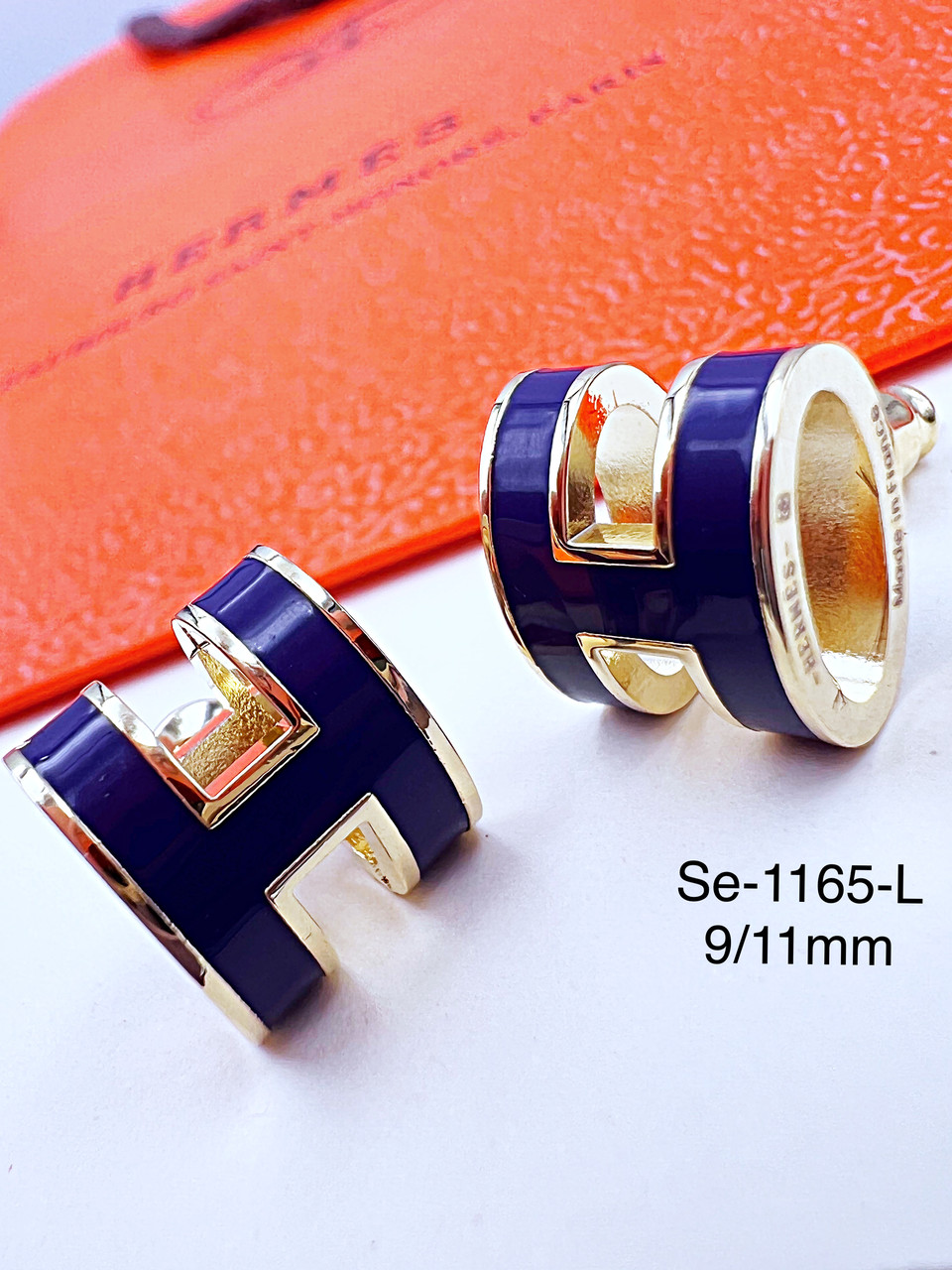 Сережки Stainlees Steel преміум (14-K)