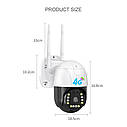 GSM 3 Мп вулична поворотна IP камера OEMG C15X-H-4G. V380 Pro, фото 8