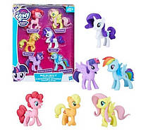 Май литтл пони набор 6 штук My Little Pony Meet The Mane Ponies