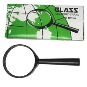 Лупа 40мм пластикова оправа Glass 7805-40G