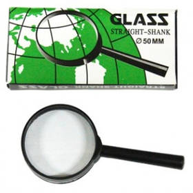 Лупа 50мм пластикова оправа Glass 7818/7805-50G