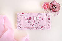Gift box Lampika Pink Незабываемый подарок любимой Открытки и денежные конверты на день рождения, свадьбу,