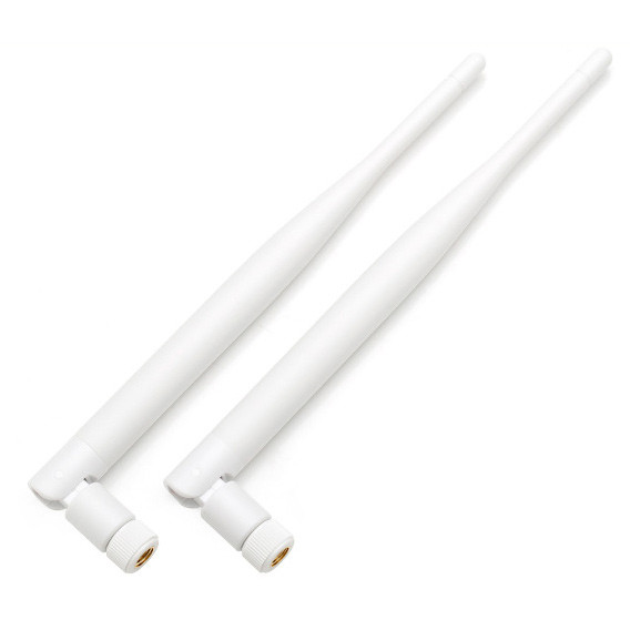 2шт антенна 4G LTE 3G GSM WiFi 6 dBi 1800-2400 MHz SMA Male для ...