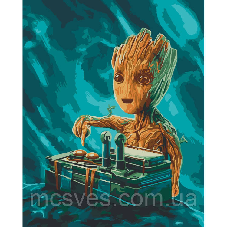 Картина за номерами "DJ Малюк Грут" Art Craft 16001-AC 40х50 см, фото 1