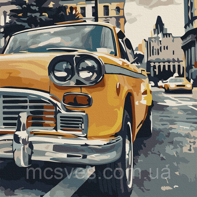 Картина по номерам. Art Craft "Особне таксі" 40х40 см 10518-АС, фото 1