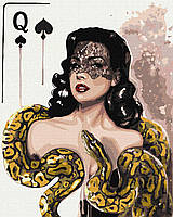 Картина за номерами "Пикова дама" KHO4838 40х50 см
