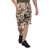 Шорти тактичні камуфляжні чоловічі Brotherhood Camo Tropentarn тропентарн рипстоп 48-50