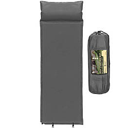 Килимок самонадувний Springos 186 x 53 x 2.5 см із подушкою PM035
