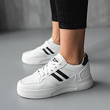 Кросівки жіночі Fashion Caliber 3727 40 розмір 25 см Білий ID 4403453, фото 4