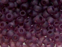 Бісер Preciosa Чехія №20080 matt 1г, темно-фіолетовий, прозорий, матовий