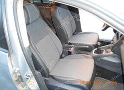 Чохли на сидіння Фольксваген Джетта 5 (чохли з екошкіри Volkswagen Jetta 5 стиль Premium)