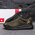 Чоловічі шкіряні кросівки NB Clasic Green, фото 8