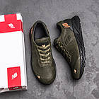 Чоловічі шкіряні кросівки NB Clasic Green, фото 10