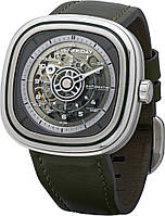 Годинник наручний чоловічий SEVENFRIDAY GREEN T SF-T1/06, Швейцарія (дизайн натхненний кресленнями виробничо-технічного відділу)
