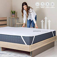 Наматрацник водонепроникний на гумках Aqua Stop, Білий, 140х200 80х190