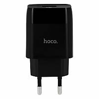 Зарядное устройство HOCO C72Q 1USB 3A Black