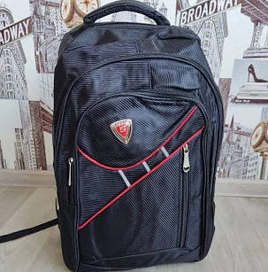 Міський спортивний рюкзак SPORT універсальний чоловічий чорний молодіжний рюкзак для школи